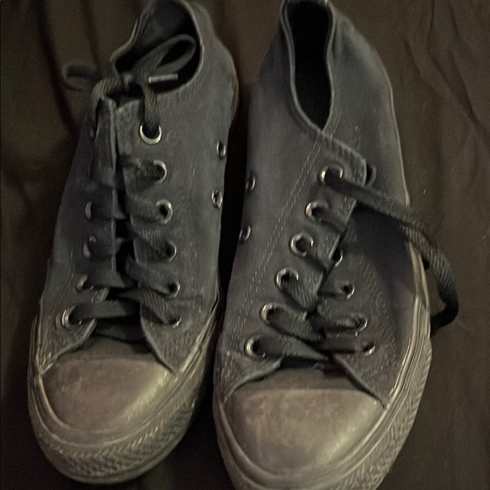 Converse Dark Canvas Sneakers